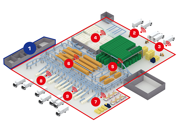 Toshiba One Logistics Map new 600x452